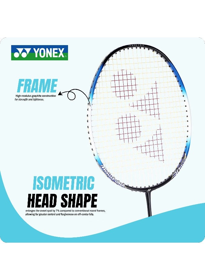 يونيكس مضرب تنس الريشة Yonex Muscle Power 22 Lite مزود بأوتار كاملة - إطار خفيف الوزن عالي الأداء بتقنية Muscle Power للتحكم والقوة واللعب الشامل - Image 5